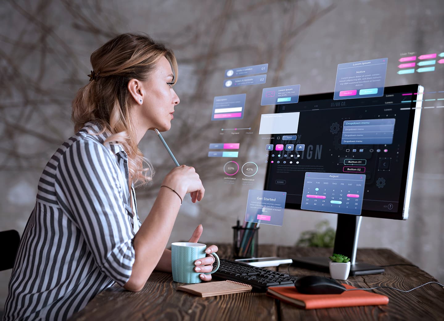 User experience and interface design