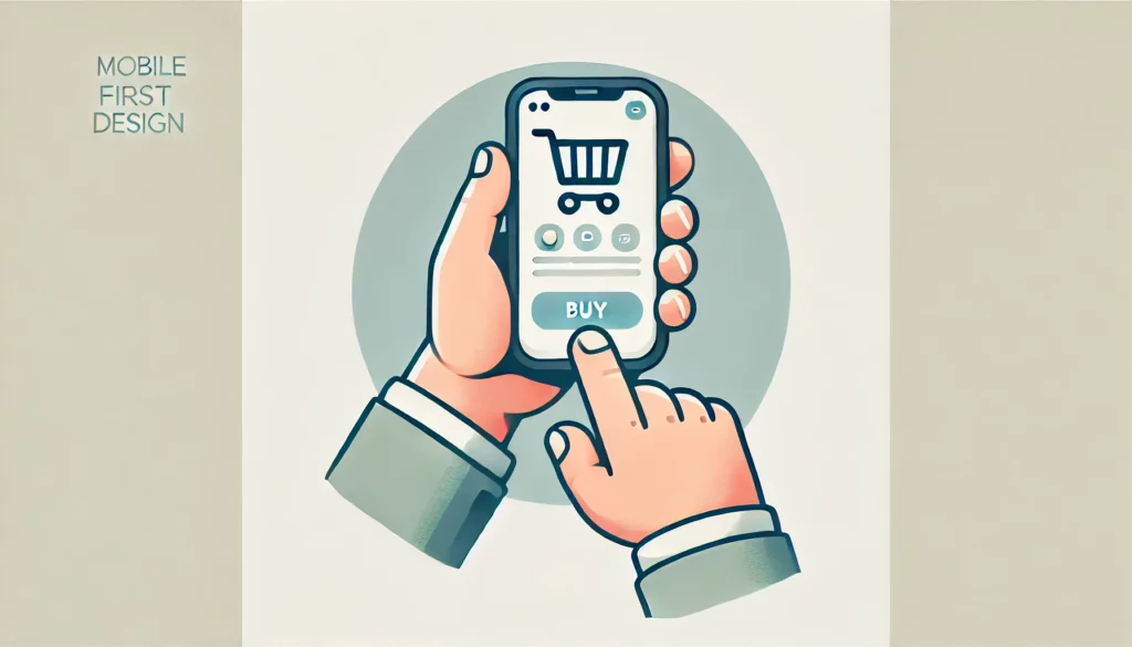 Mobile-First Design, 7 Key E-Commerce Trends in 2024