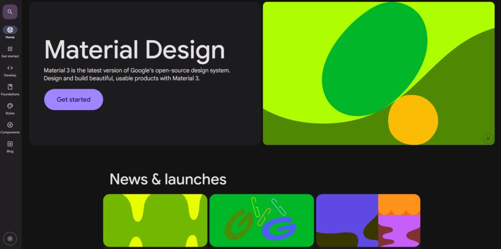 Google's Material Design User Interface Design