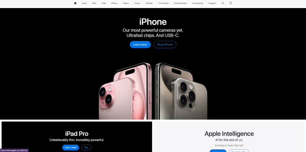 Apple eCommerce sites